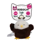 Bewegliches Katzenspielzeug mit Geräusch und Madnip – Robocat Adler