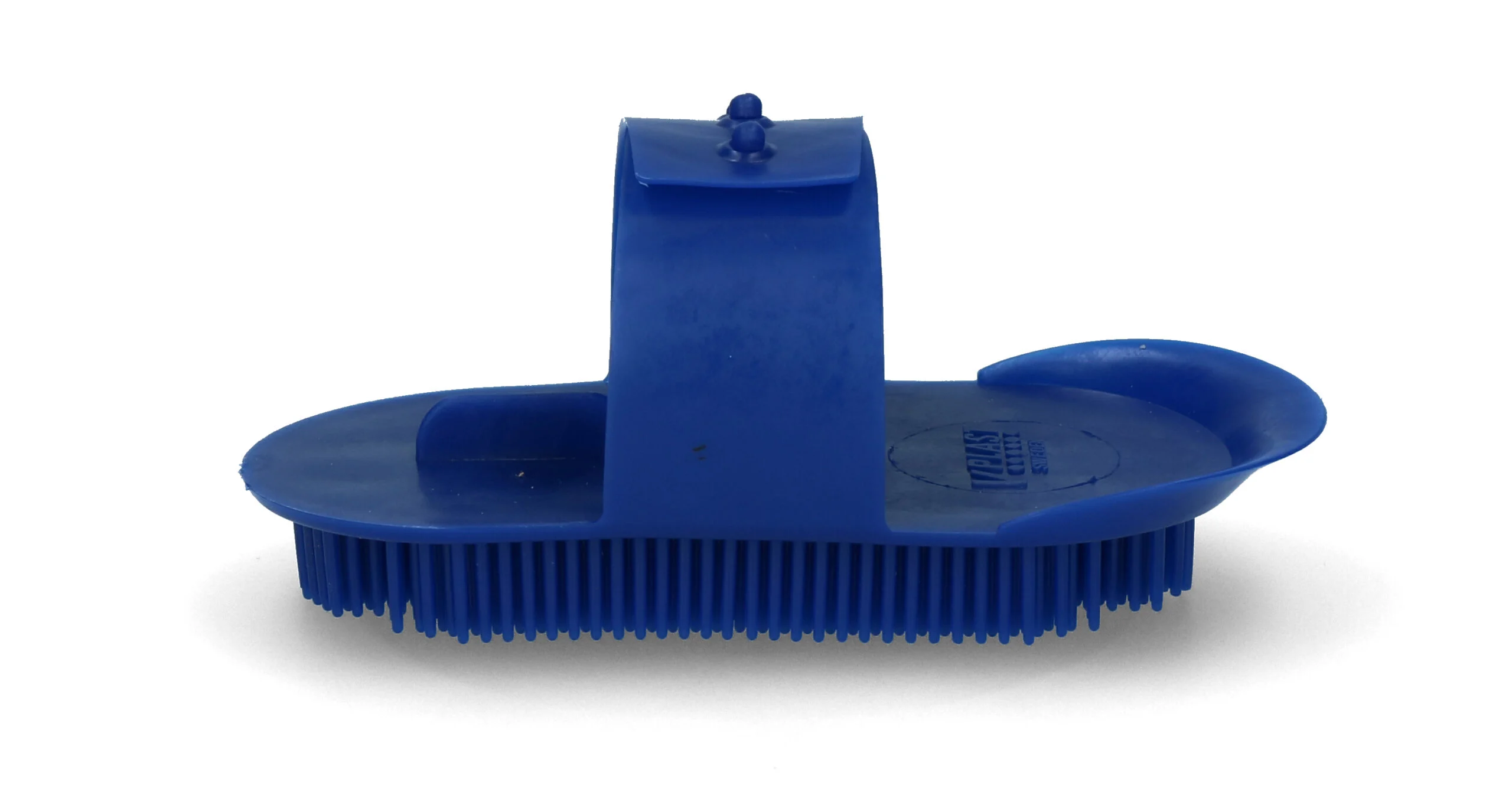 ROSK20032EXTRA.jpg Striegel mit feiner Zahnung, 130 x 65 mm, Blau – Vplast Original – Bild 1