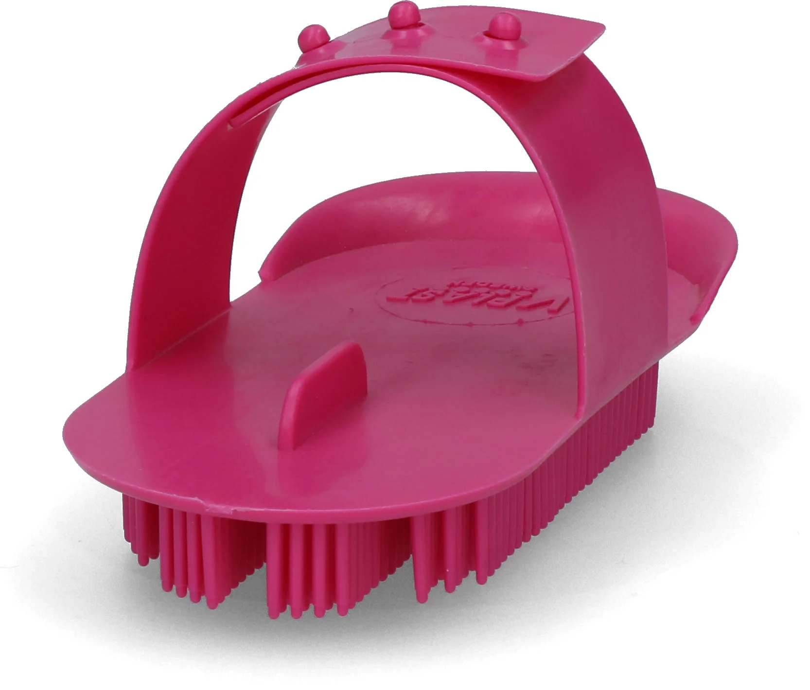 Striegel mit feinen Zinken, 130 x 65 mm, Rosa – Vplast Original – Bild 2