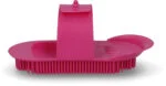 Striegel mit feinen Zinken, 130 x 65 mm, Rosa – Vplast Original