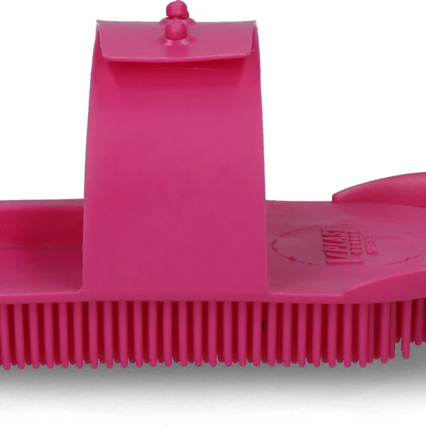 Striegel mit feinen Zinken, 130 x 65 mm, Rosa – Vplast Original