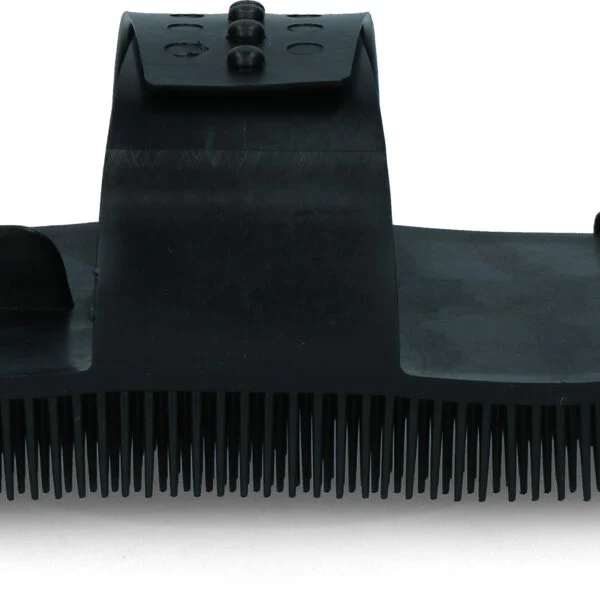 Striegel aus flexiblem Kunststoff 180 x 90 mm Schwarz – Vplast Original