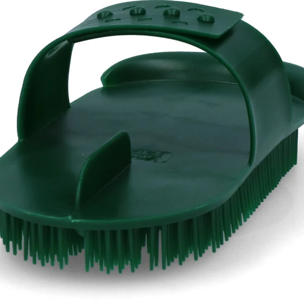 Striegel mit feiner Zahnung, 180 x 90 mm, Grün – Vplast Original