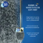 Mikrofaser Bürstenhandschuh für Hunde, 24 x 18 cm – Royal Dry – Bild 4