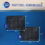 Hundekissen aus saugfähiger Mikrofaser, 76 x 53 cm – Royal Dry Pillow – Bild 6