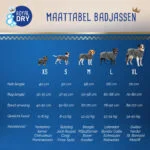 Mikrofaser Hundebademantel XS, Rückenlänge 30 bis 35 cm – Royal Dry – Bild 5