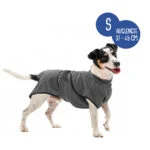 Mikrofaser Hundebademantel S, Rückenlänge 37 bis 45 cm – Royal Dry – Bild 2