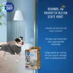 Mikrofaser Hundebademantel S, Rückenlänge 37 bis 45 cm – Royal Dry – Bild 5