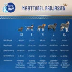Hundebademantel aus Mikrofaser M, Rückenlänge 50 bis 58 cm – Royal Dry – Bild 4
