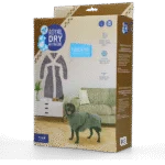 Hundebademantel aus Mikrofaser L, Rückenlänge 60 bis 68 cm – Royal Dry