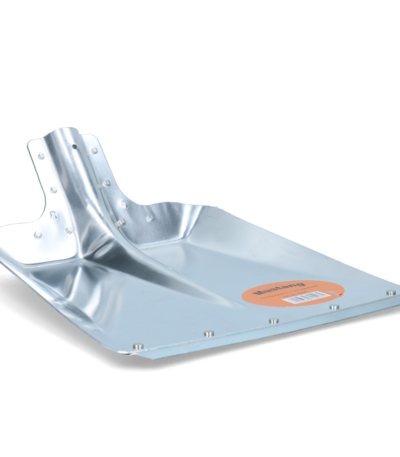 Aluminiumschaufel mit Stahlverschleißkante, 33 cm breit, ohne Stiel – Mustang
