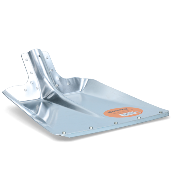 Aluminiumschaufel mit Stahlverschleißkante, 33 cm breit, ohne Stiel – Mustang