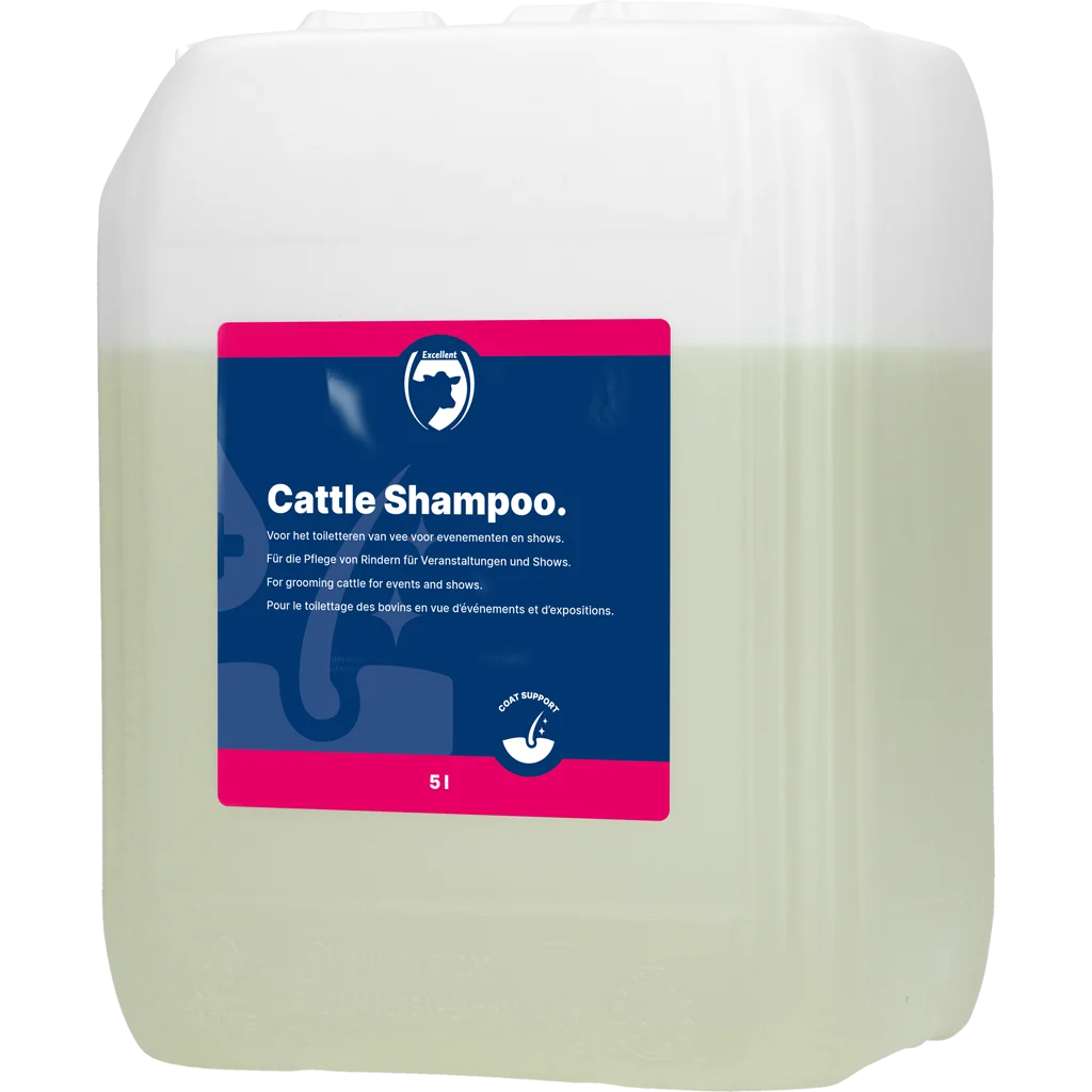 Rindershampoo für Tierschauen, 5 l – Excellent Cattle Shampoo – Bild 1
