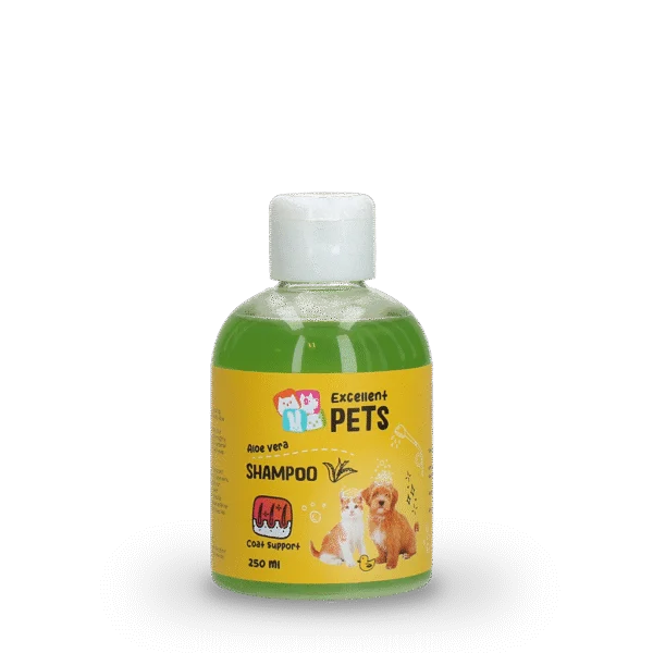Hundeshampoo mit Aloe Vera für empfindliche Haut, 250 ml – Excellent Pets Shampoo Aloe Vera
