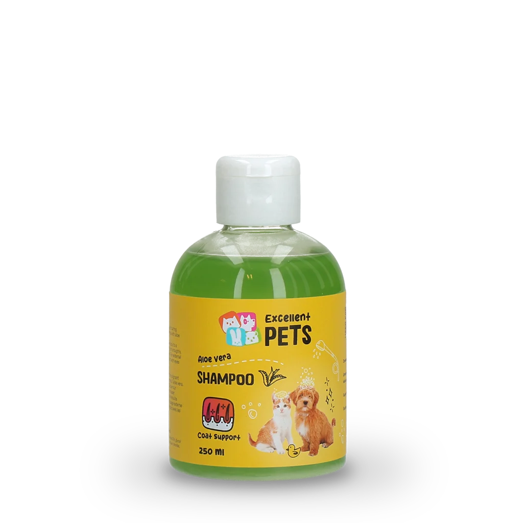 SHAM017.png Hundeshampoo mit Aloe Vera für empfindliche Haut, 250 ml – Excellent Pets Shampoo Aloe Vera – Bild 1