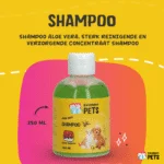Hundeshampoo mit Aloe Vera für empfindliche Haut, 250 ml – Excellent Pets Shampoo Aloe Vera – Bild 2