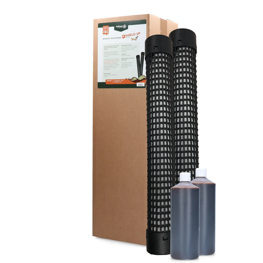 SHIE015.png Weideset gegen Raubtiere, 2 Rohre und 2 x 1 l Flüssigkeit – Shield Up Stay Away Weideset gegen Raubtiere – Bild 1