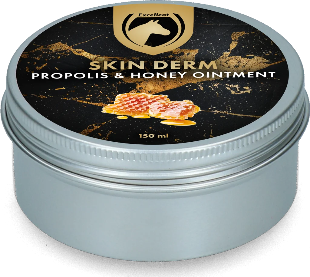 SKIN0174.png Hautsalbe mit Propolis und Honig, 150 ml – Excellent Skin Derm Propolis & Honig Salbe – Bild 1