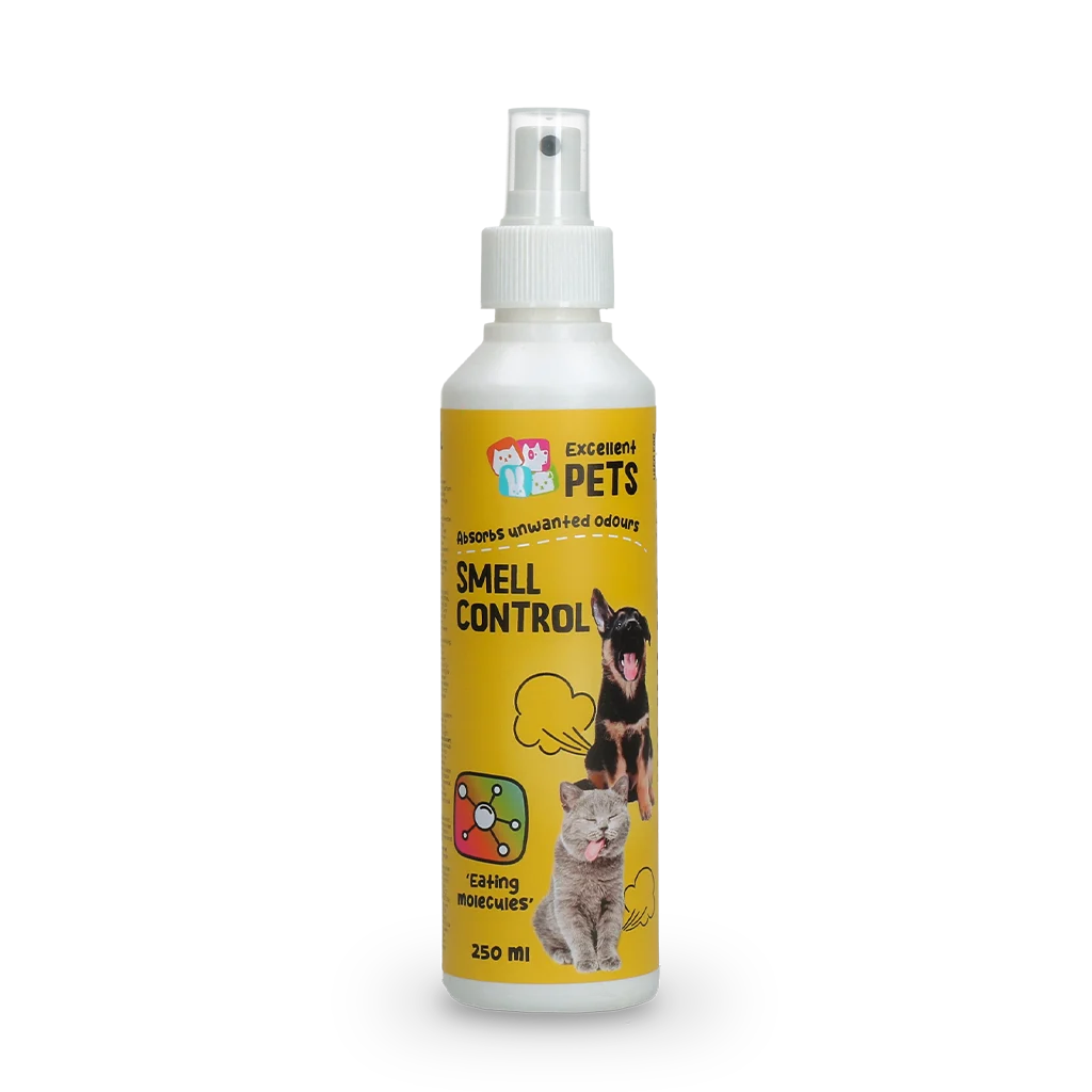 SMEL0251.png Lufterfrischer als Spray für Tierunterkünfte 250 ml – Excellent Pets Smell Control – Bild 1