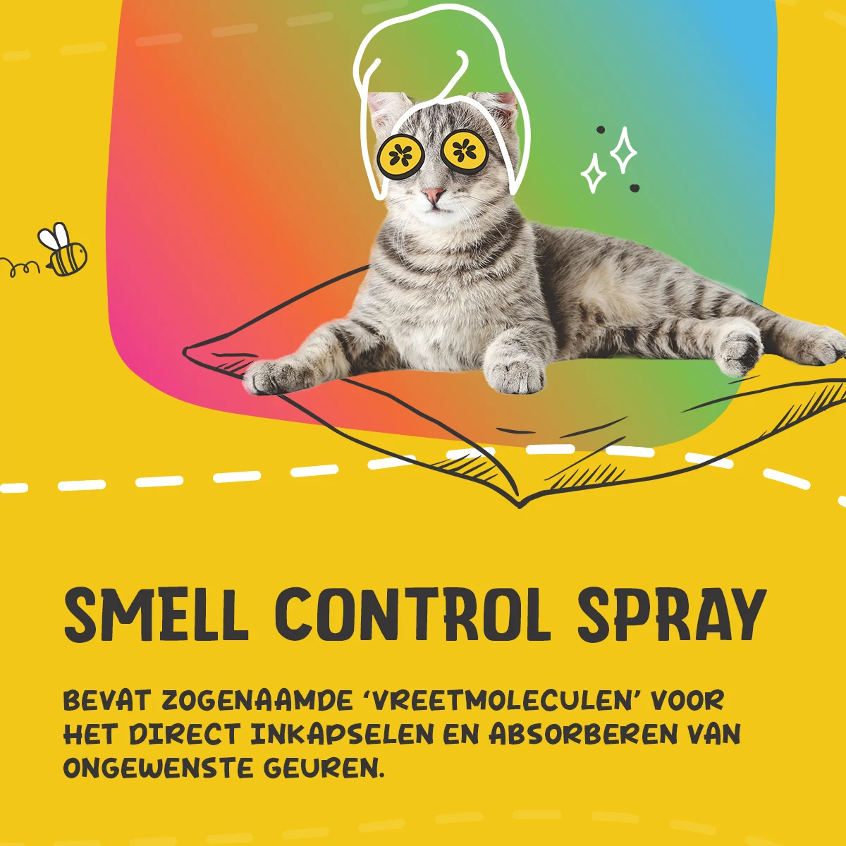 Lufterfrischer als Spray für Tierunterkünfte 250 ml – Excellent Pets Smell Control – Bild 4