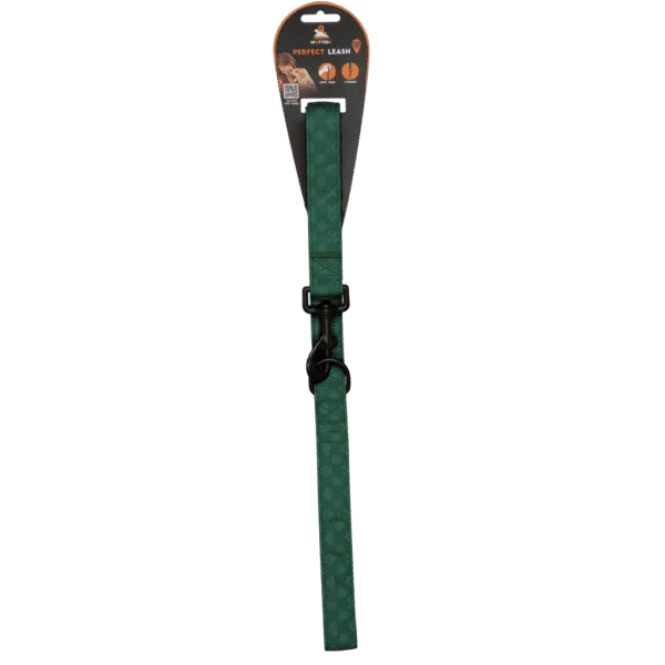 Hundeleine mit D-Ring, 120 cm, Grün – Spotted! Pro Perfect Leash