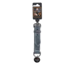Hundehalsband aus Leder, grau, 65 cm – Spotted! Pro – Bild 3