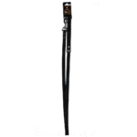 Hundeleine aus Leder mit Handschlaufe, Schwarz, 1,8 cm x 130 cm – Spotted! Pro – Bild 2