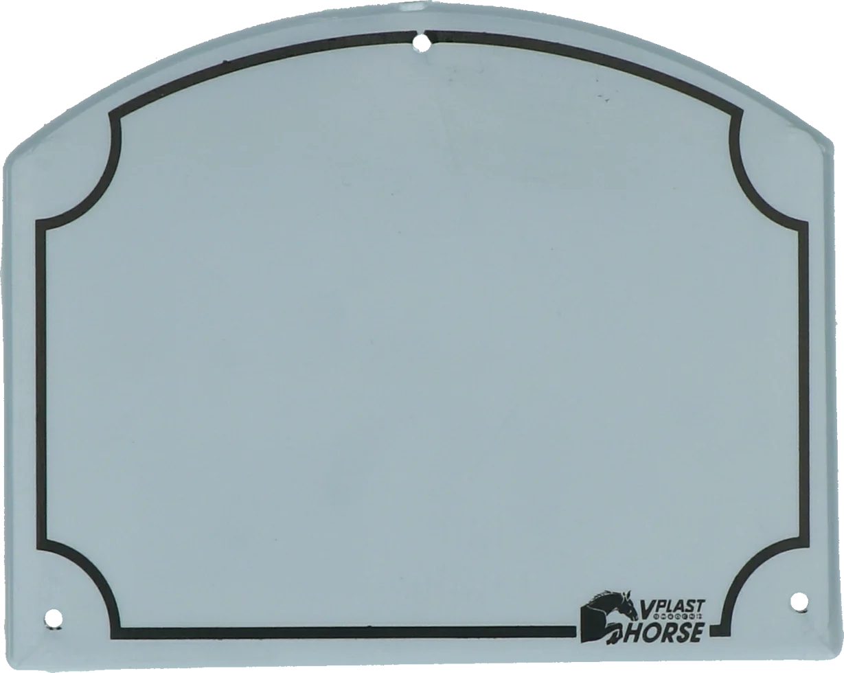 STAL0057.png Kunststofftafel für den Stall 11 x 13 cm – Vplast – Bild 1