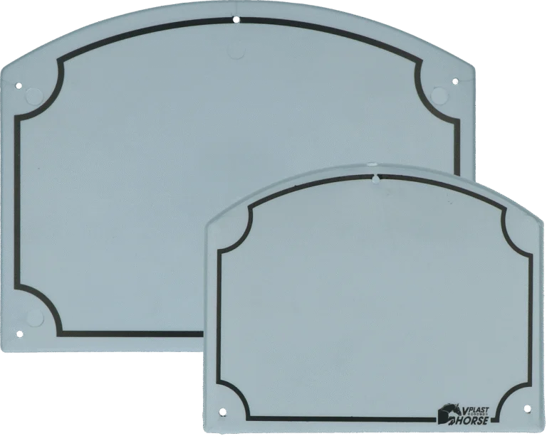 Kunststoff Schreibtafel für den Stall 20 x 27 cm – Vplast