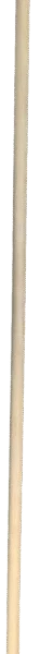 Stiel für Liegeboxen 220 cm, 28/30 mm