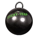 Bremsenfangball zum Aufhängen, schwarz, 60 cm – Sticky Trap Bal