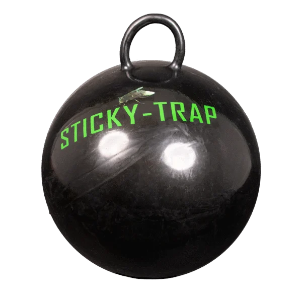 Bremsenfangball zum Aufhängen, schwarz, 60 cm – Sticky Trap Bal