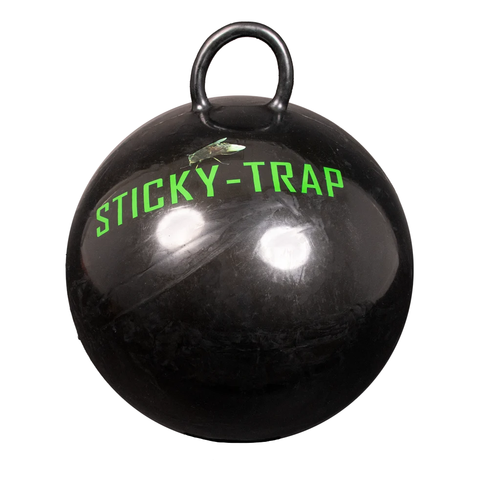 STIC50457.png Bremsenfangball zum Aufhängen, schwarz, 60 cm – Sticky Trap Bal – Bild 1