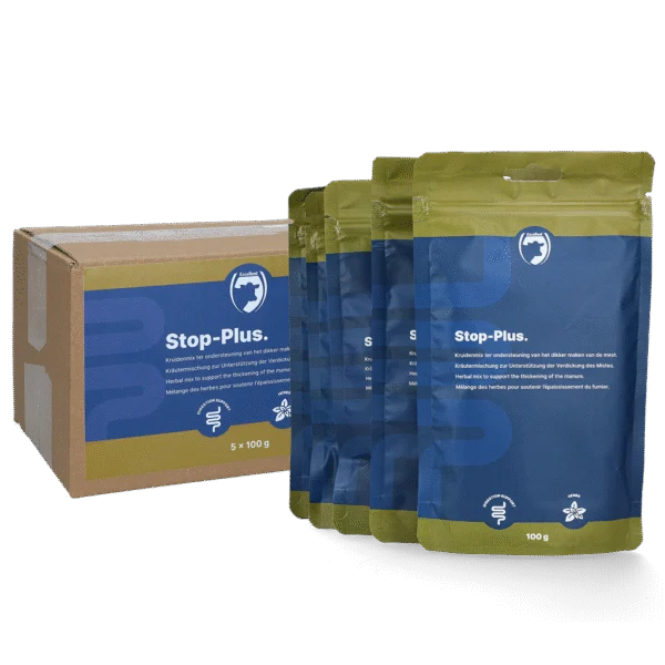Kräutermischung für Rinder, 5 x 100 g – Excellent Stop Plus