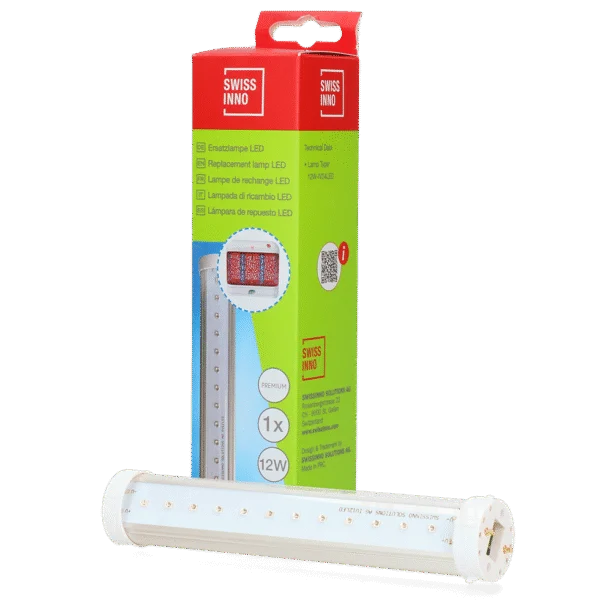 UVA Ersatzlampe 12 W, 1 Stück – Swissinno Insect Destroyer 24W
