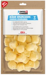 Käsesnacks für Hunde, knusprig, 28 Belohnungshappen – SwissCowers Cheese Crunchies Original
