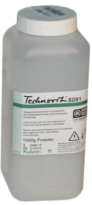 Pulver für Klauenklötze, 1 kg – Kulzer Technovit 6091 – Bild 1