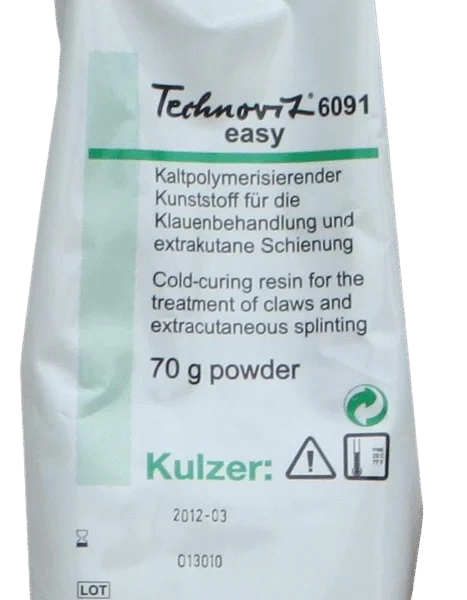 Pulver für Klauenklötze 70 g – Kulzer Technovit 6091 Easy