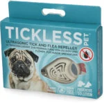 Zecken und Flohrepeller für Hund und Katze mit Ultraschall, Beige – Tickless Pet – Bild 2