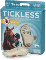 Ultraschall Zeckenabwehr für Pferde, Beige – Tickless Horse