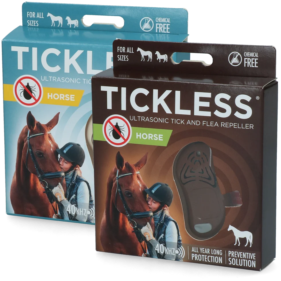 Ultraschall Zeckenabwehr für Pferde, Beige – Tickless Horse – Bild 4