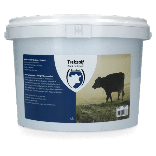 Zugsalbe mit 4% Kampfer und 15% Ichthammol, 5 l – Excellent Zugsalbe