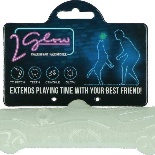 Leuchtender Spielstock für Hunde – 2 Glow Cracking & Tracking Stick