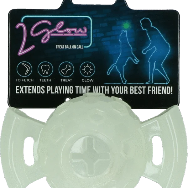 Leuchtender Hundeball – 2 Glow Treat Ball on Call