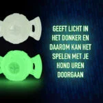 Leuchtender Hundeball – 2 Glow Treat Ball on Call – Bild 4