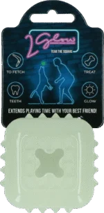 Leuchtendes Hundespielzeug – 2 Glow Tear the Square