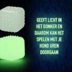 Leuchtendes Hundespielzeug – 2 Glow Tear the Square – Bild 4