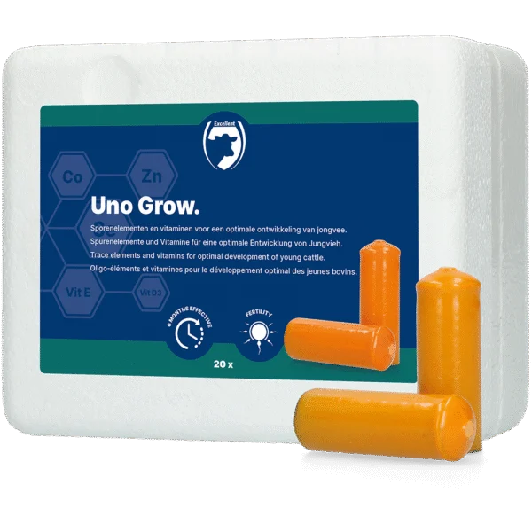 Mineralstoffbolus für Jungrinder, 20 x 112 g – Excellent Uno Grow