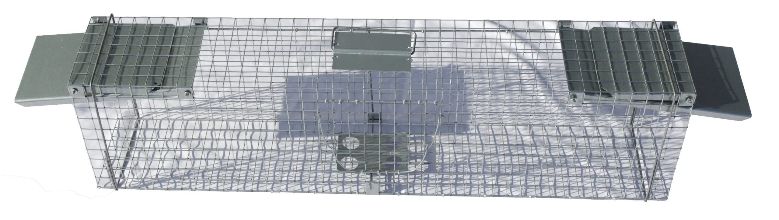 Durchlauffalle aus verzinktem Stahl für Marder und Ratten, 102 x 20 x 27 cm – Hofman Pest Control – Bild 3