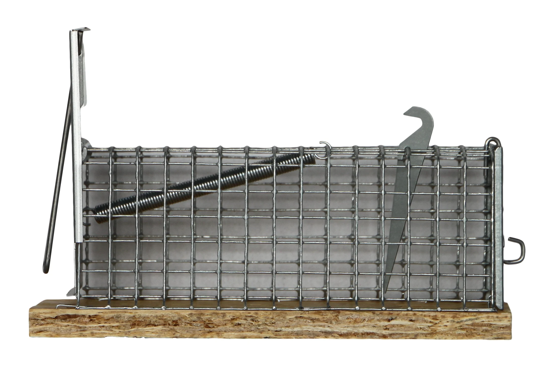 Lebendfalle für Mäuse mit Holzboden, 13 x 5 x 5 cm – Hofman Pest Control Dura – Bild 2